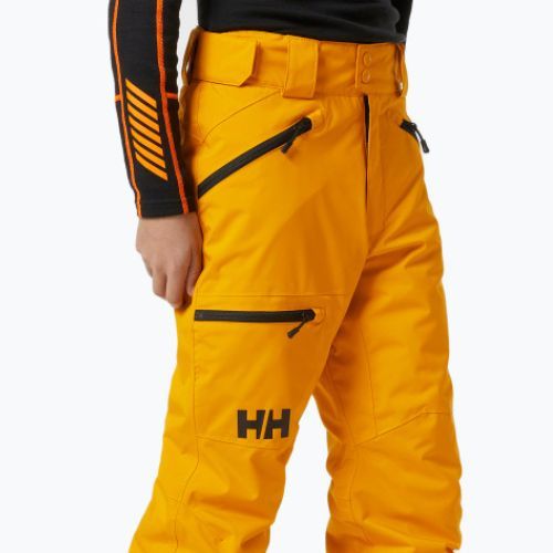 Pantaloni da sci Helly Hansen per bambini Elements cloudberry