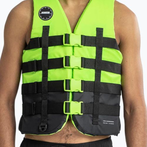 Gilet di assicurazione JOBE 4 Buckle lime
