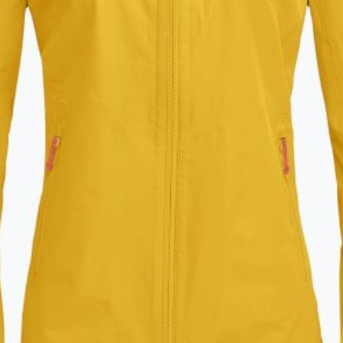 Giacca da pioggia Salewa da donna Puez Aqua 3 PTX oro