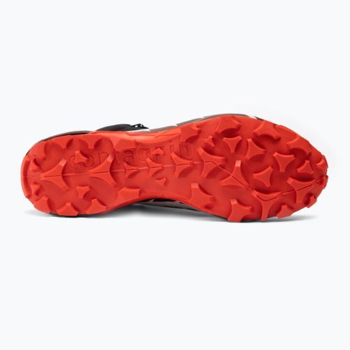 Scarpe da trekking da uomo Salomon Cross Hike MID GTX 2 nero/cioccolato amaro/rosso fuoco