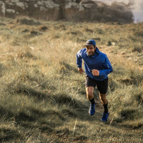 Salomon Supercross 4 GTX scarpe da corsa da uomo blu nautico/nero/rainy