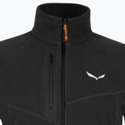 Felpa trekking uomo Salewa Paganella PL nero out