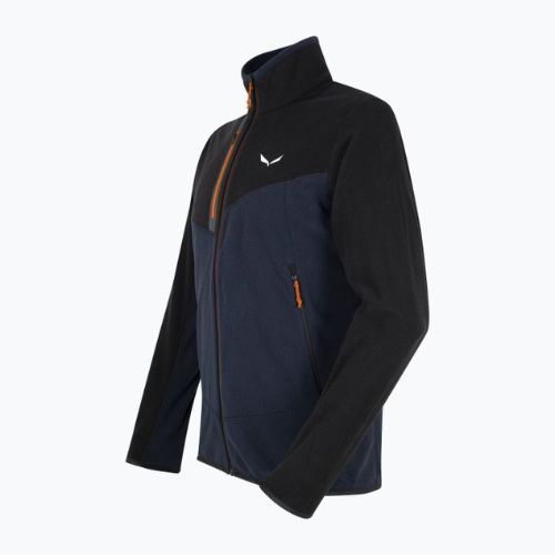 Felpa trekking uomo Salewa Paganella PL blazer navy/nero out
