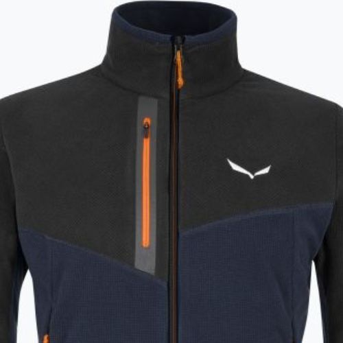 Felpa trekking uomo Salewa Paganella PL blazer navy/nero out