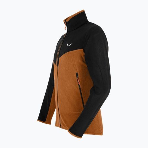 Felpa da trekking Salewa Paganella EN autunno/nero da uomo