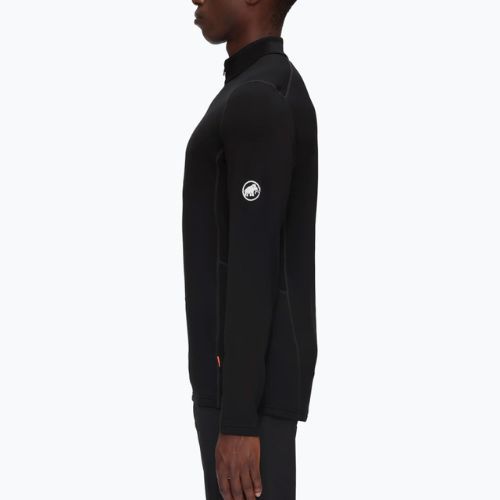 Felpa da trekking da uomo Mammut Aenergy ML Half Zip Pull nero