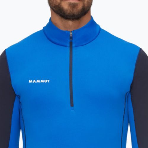 Mammut felpa da trekking da uomo Aenergy ML Half Zip Pull ghiaccio/marino