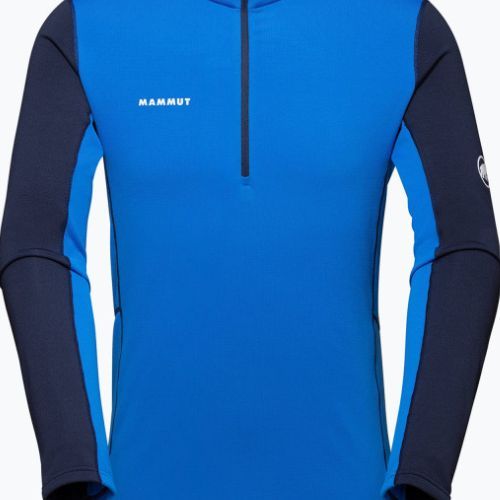 Mammut felpa da trekking da uomo Aenergy ML Half Zip Pull ghiaccio/marino