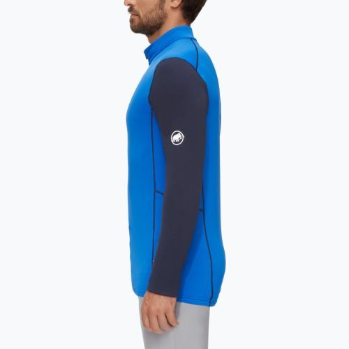 Mammut felpa da trekking da uomo Aenergy ML Half Zip Pull ghiaccio/marino