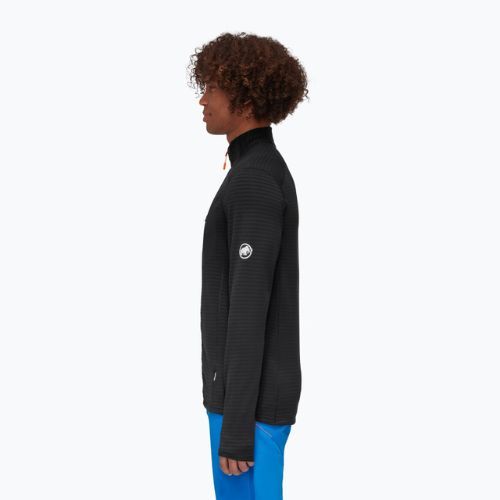 Felpa da trekking da uomo Mammut Taiss Light ML nero