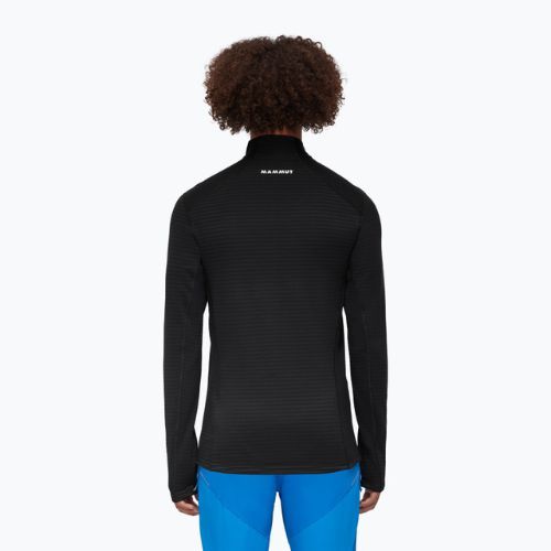 Felpa da trekking da uomo Mammut Taiss Light ML nero