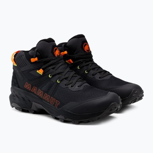 Scarponi da trekking Mammut da uomo Sertig II Mid GTX titanio scuro/arancione vivo