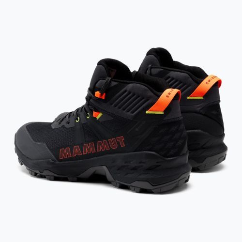 Scarponi da trekking Mammut da uomo Sertig II Mid GTX titanio scuro/arancione vivo