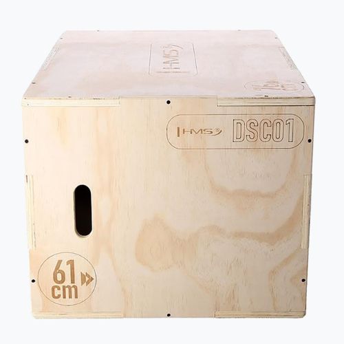 Scatola pliometrica in legno HMS DSC01 marrone 17-62-100