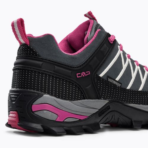 Stivali da trekking da donna CMP Rigel Low grigio 3Q13246