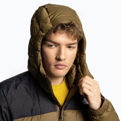 Piumino da uomo The North Face Diablo Down Hoodie oliva militare/nero