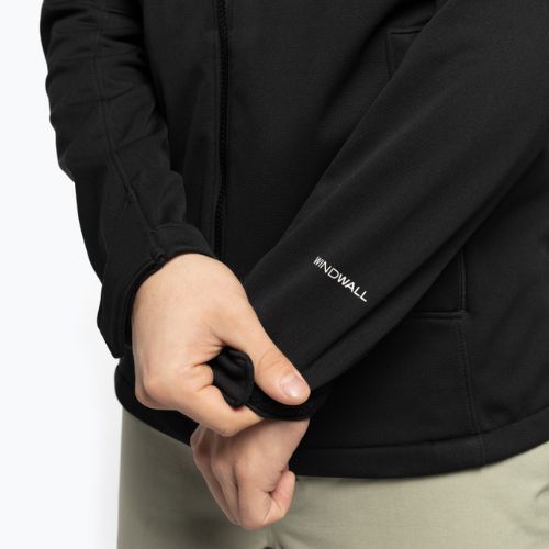 Giacca softshell da uomo The North Face Diablo Softshell Cappuccio staccabile nero/nero