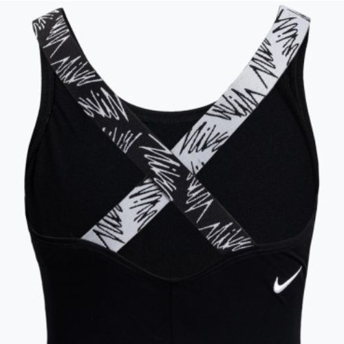 Costume intero da bambino Nike Crossback nero