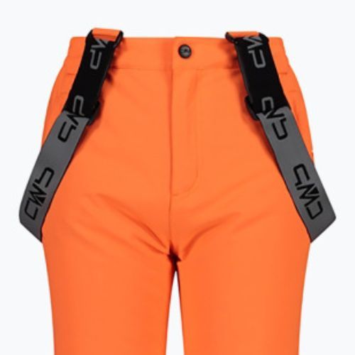 Pantaloni da sci CMP da bambino arancione 3W15994/C596