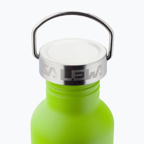 Salewa Aurino BTL Bottiglia da viaggio a doppio coperchio 750 ml verde fluo