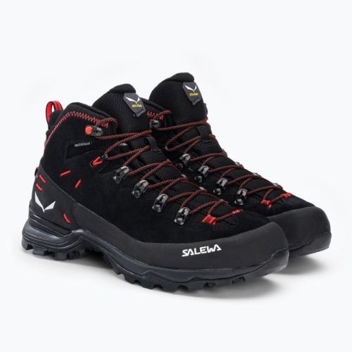 Stivali da trekking da donna Salewa Alp Mate Winter Mid WP asfalto/nero