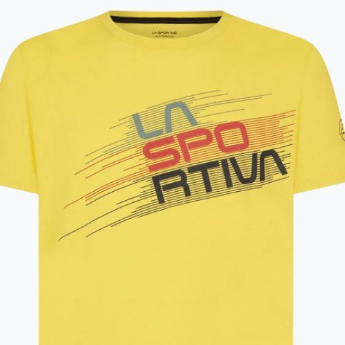 Camicia da trekking La Sportiva Stripe Evo uomo giallo