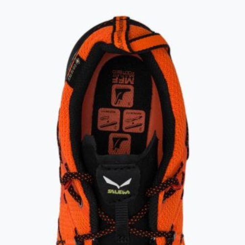 Scarpa da avvicinamento Salewa Wildfire 2 GTX da uomo arancio fluo/nero