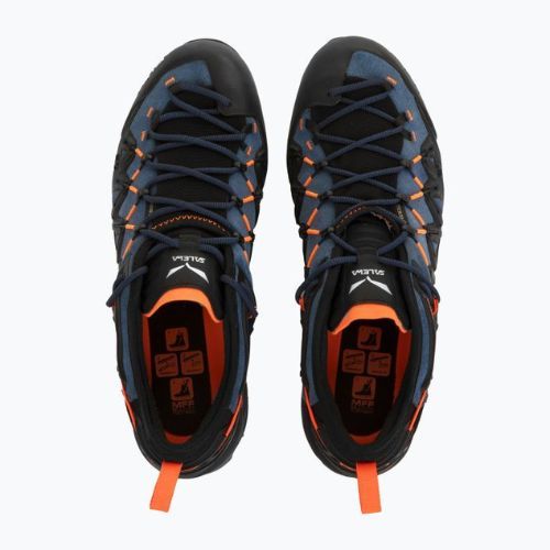 Salewa Wildfire Edge GTX scarpa da avvicinamento da uomo dark denim/nero