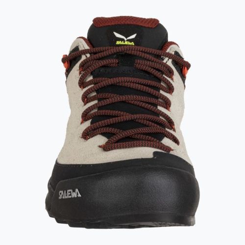 Salewa Wildfire Leather GTX, scarponi da trekking da donna, farina d'avena/nero