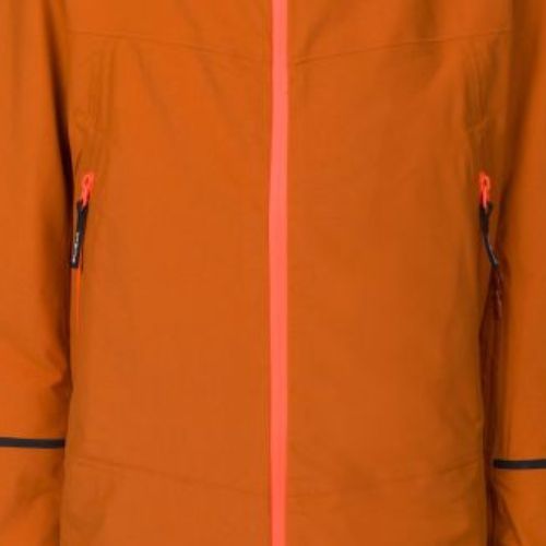Giacca da sci Salewa Sella PTX/TWR per bambini autunno/arancio fluo