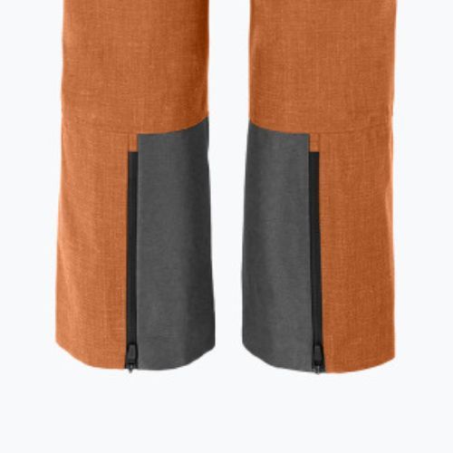Pantaloni a membrana Salewa Sella 3L PTXR da uomo, autunno/nero, fuori