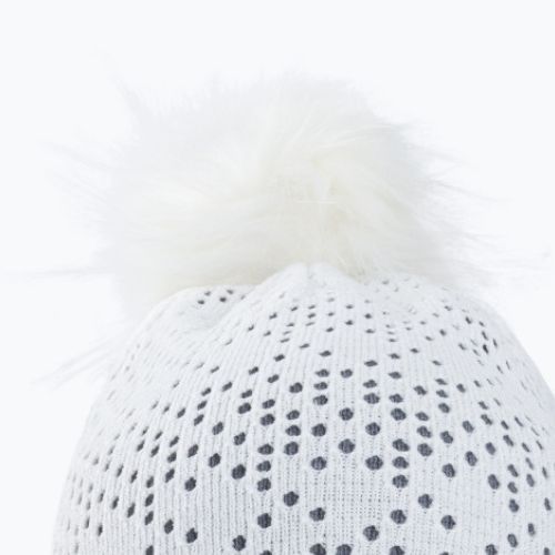 Berretto invernale donna Colmar 4833E-9VF bianco/grigio melange