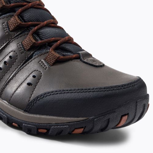 Columbia Woodburn II Waterproof stivali da trekking da uomo cordovan/cannella