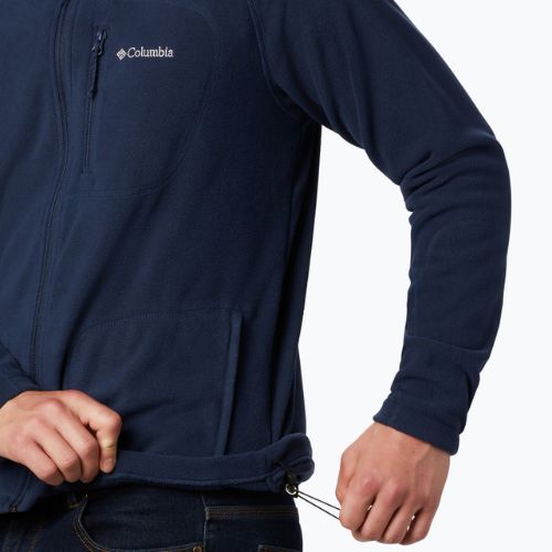 Felpa in pile Columbia Fast Trek II da uomo, colore blu scuro.