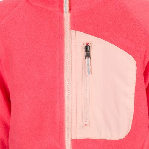 Felpa in pile Columbia Fast Trek III Full Zip da bambino rosa blush/peach blossom