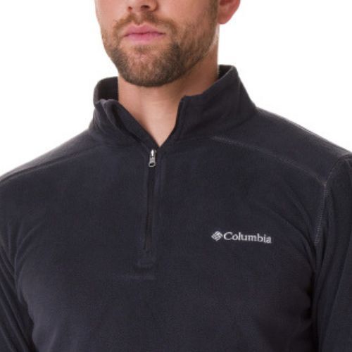 Felpa da trekking Columbia Klamath Range II HZ uomo nero