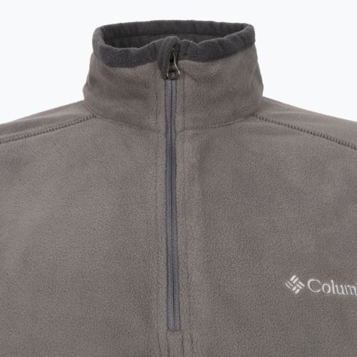 Felpa da trekking Columbia Klamath Range II HZ city grigio/squalo da uomo