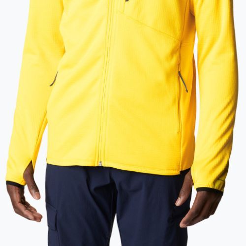 Felpa da trekking Columbia Park View FZ laser lemon heather uomo