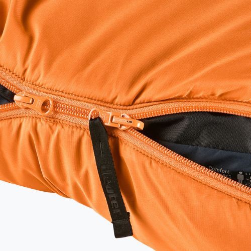 Sacco a pelo Deuter Orbit -5° lungo/sinistro mandarino/inchiostro