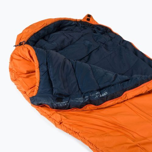 Sacco a pelo Deuter Orbit -5° lungo/sinistro mandarino/inchiostro