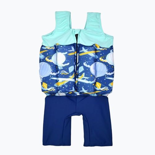 Costume da bagno per bambini Splash About Short John Planes blu navy/blu