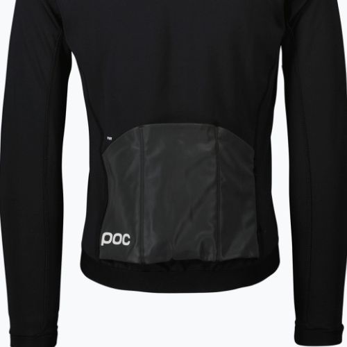 Giacca da ciclismo da uomo POC Thermal nero uranio