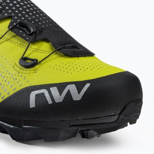 Scarpe da ciclismo MTB da uomo Northwave Celsius XC ARC. GTX giallo fluo/nero