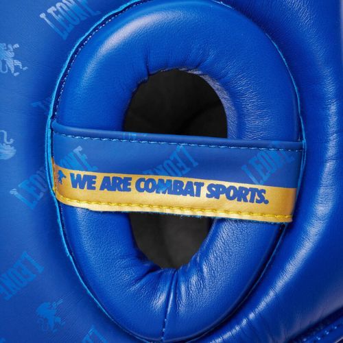 Casco da boxe LEONE 1947 Copricapo Dna blu