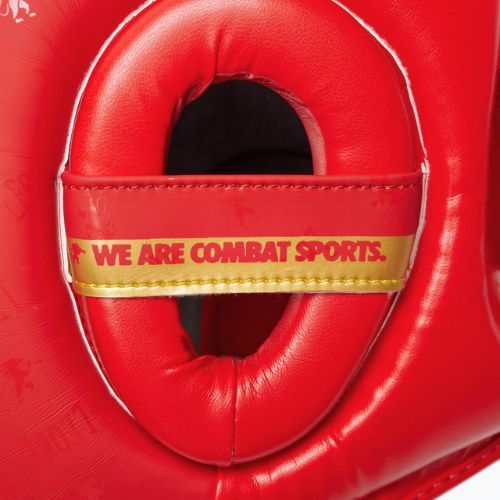 Casco da boxe LEONE 1947 Copricapo Dna rosso