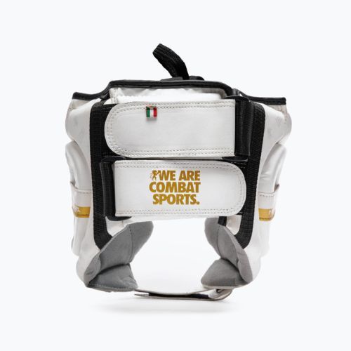 Casco da boxe LEONE 1947 Copricapo Dna bianco