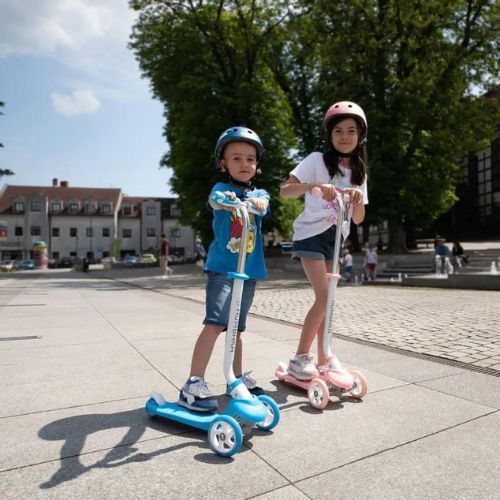 HUMBAKA Divertente triciclo per bambini blu