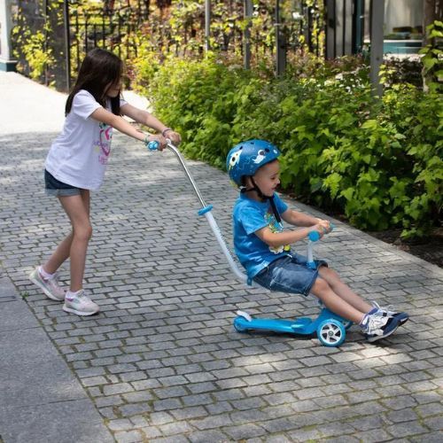 HUMBAKA Fun 3in1 monopattino per bambini blu