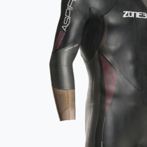 Muta da triathlon ZONE3 Thermal Aspire da uomo nero/grigio/oro/rosso