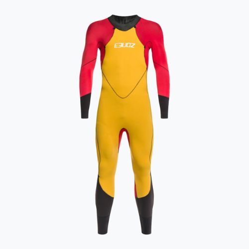 Muta da triathlon ZONE3 Thermal Aspire da uomo nero/grigio/oro/rosso